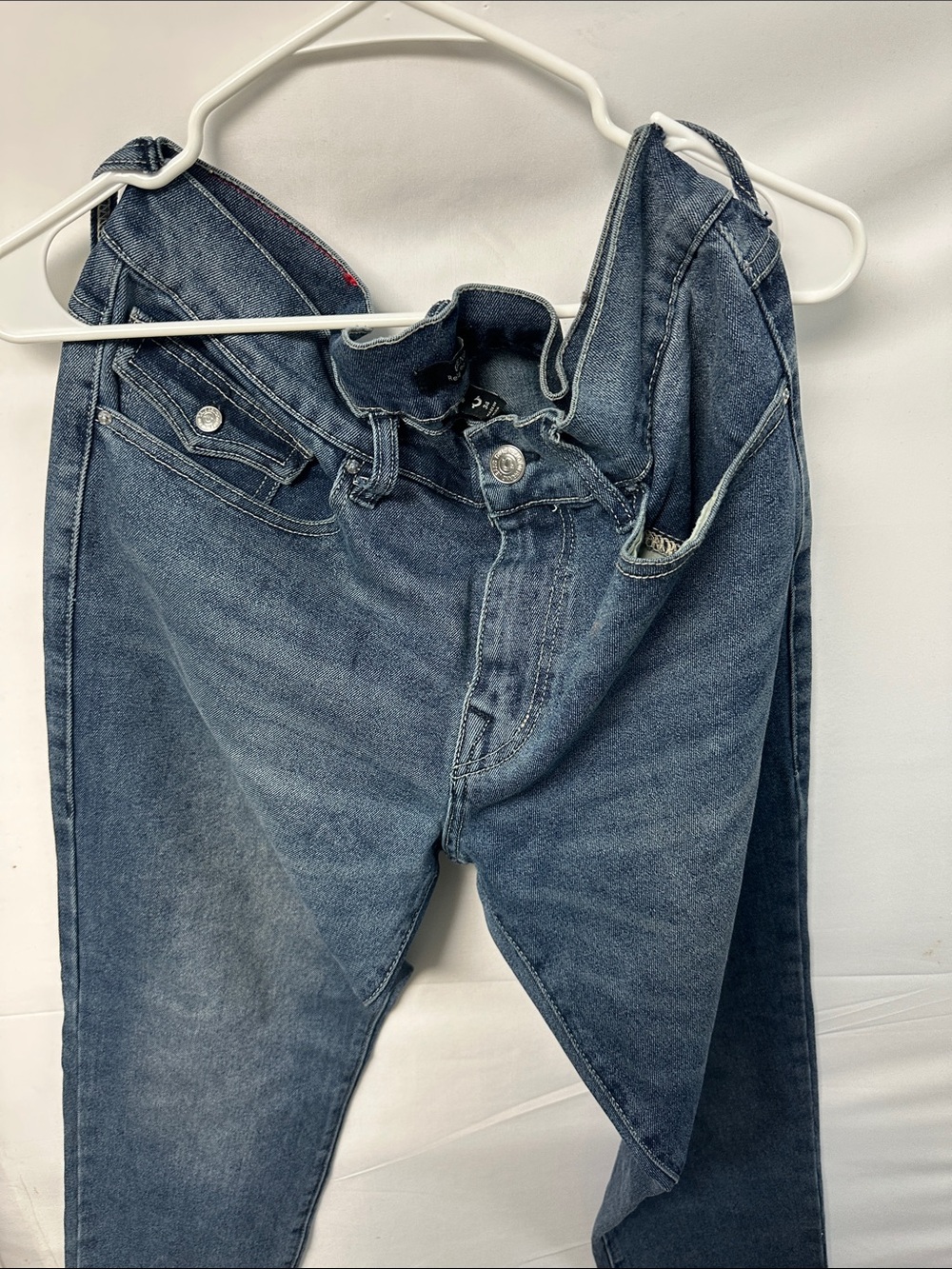 True Religion Men's Dark Blue Slim Straight Jeans